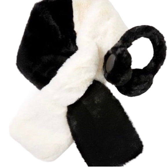 NEW Apparis Layne Faux Fur Stole & Ear Muff Bundle Set ON TREND - Picture 7 of 12